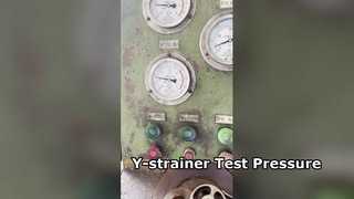 본체 쉘용 DN125 PN16 Y-스트레이너 테스트 압력