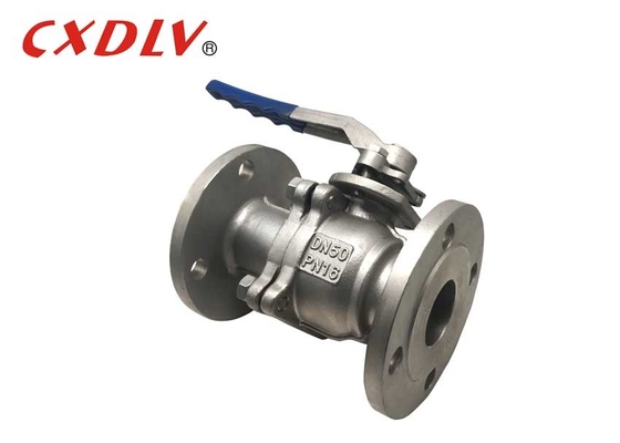 DN50 DN 100 스테인리스 스틸 볼 밸브 CF8/CF8M 플랜지 연결체 PN10/16 끝