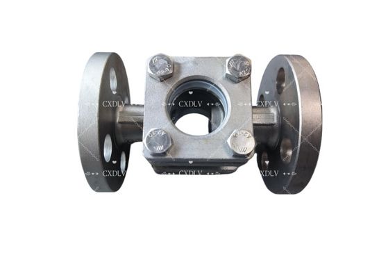 ASTI16.5 플랜지형 검사창 시각적 파이프라인 및 용기 검사 (유량 표시기 포함)