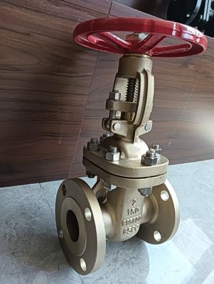 150LB 스테인리스 스틸 CF8M 플랜지 끝을 가진 상승 줄기 손바퀴 게이트 밸브