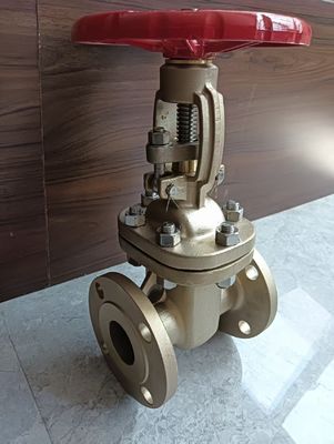 150LB 스테인리스 스틸 CF8M 플랜지 끝을 가진 상승 줄기 손바퀴 게이트 밸브