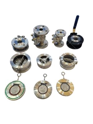 CF8M 플랩 체크 밸브 공장 직접 판매 고품질 스테인리스 스틸 실버 OEM 표준 듀얼 플레이트 체크 밸브 일반