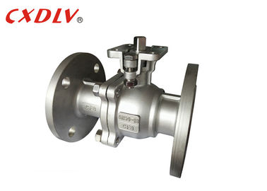 전기 액추에이터 직접적인 거치 SS 공 벨브 플랜지 유형 명목 치수 DN50 ~ DN200