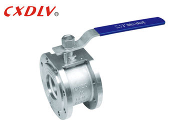PN25 고압 손잡이 웨이퍼 뜨 공 벨브 PTFE PPL 좌석