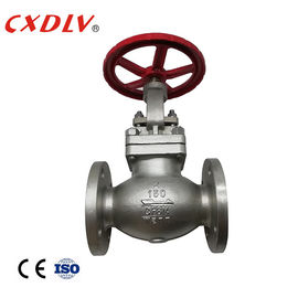 CF8M RF는 둥근 지구 Valvel ANSI 150LB 플랜지를 붙였습니다