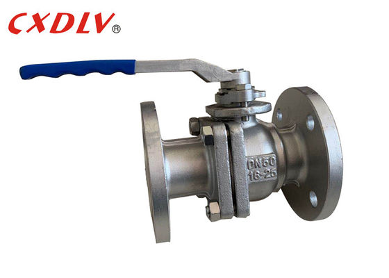 물 기름 PTFE 자리 DIN FM DN50 플랜지된 볼 밸브