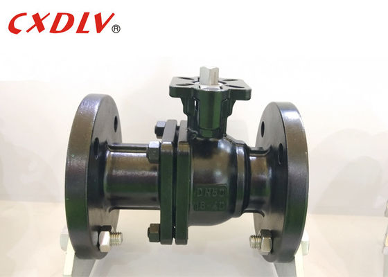 주조되는 PN40 CF8 WCB 수도 볼 밸브 PTFE 자리 투자