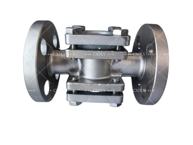 ASTI16.5 플랜지형 검사창 시각적 파이프라인 및 용기 검사 (유량 표시기 포함)