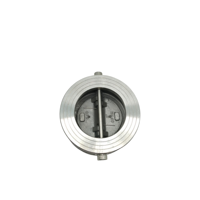 스테인레스 스틸 두 개의 판 체크 밸브, 수증기 석유 및 가스