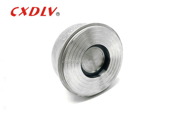 이중 반불 웨이퍼 체크 밸브 스테인리스 스틸 304ANSI 150LB