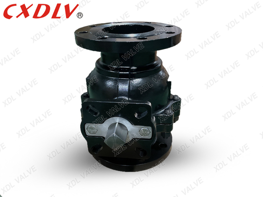 탄소 강철 A216WCB 플랑지 볼 밸브와 RPTFE 좌석