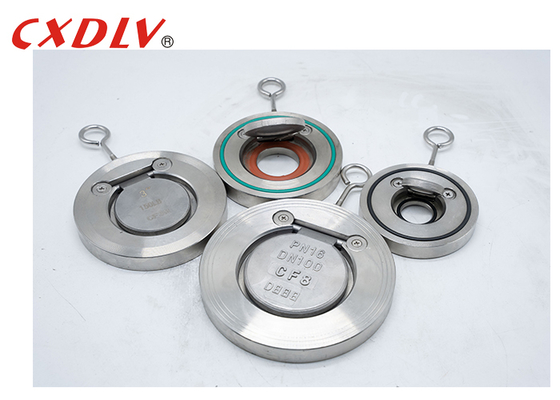 스테인리스 스틸 스윙 체크 밸브 얇은 패턴 EPDM 봉인