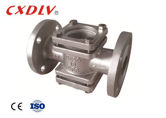 Flanged Sight Glass Double Flange Sight Glass with Carbon Steel 304 316 for Visual Inspection and Precise Liquid Flow Verification