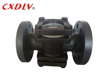 PTFE Glasket RF는 똑바른 시창 고압 WCB 파이렉스 유리 끝 플랜지를 붙였습니다
