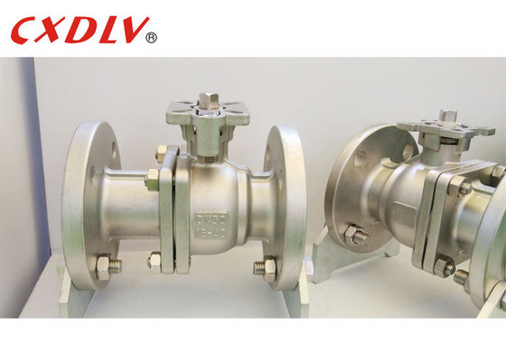 주조되는 PN40 CF8 WCB 수도 볼 밸브 PTFE 자리 투자